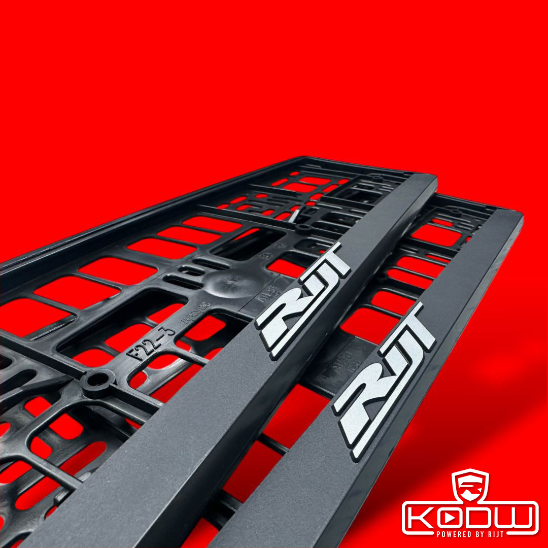 Rijt KODW Merch Kentekenplaathouder